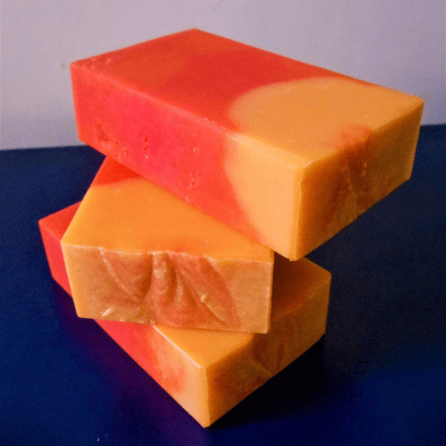 Exotic Orange Clay Cleansing Artisan Soap