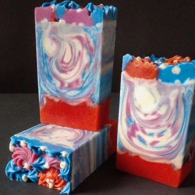Queen of Berries Oat Exfoliating Artisan Soap