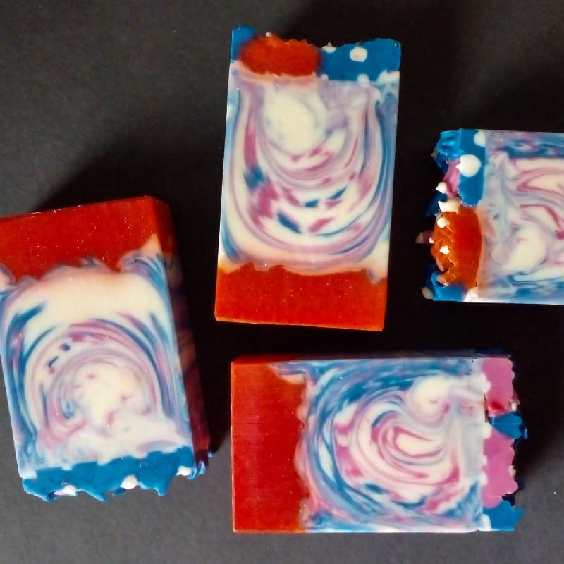 Queen of Berries Oat Exfoliating Artisan Soap