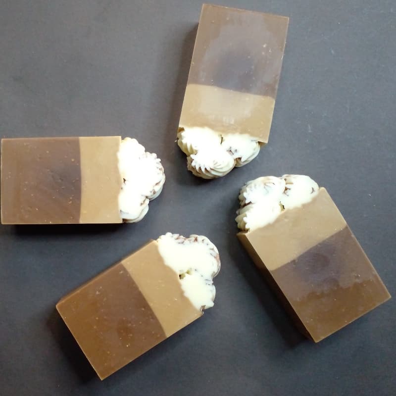 Cream Coffee Clay Cleansing Artisan Soap