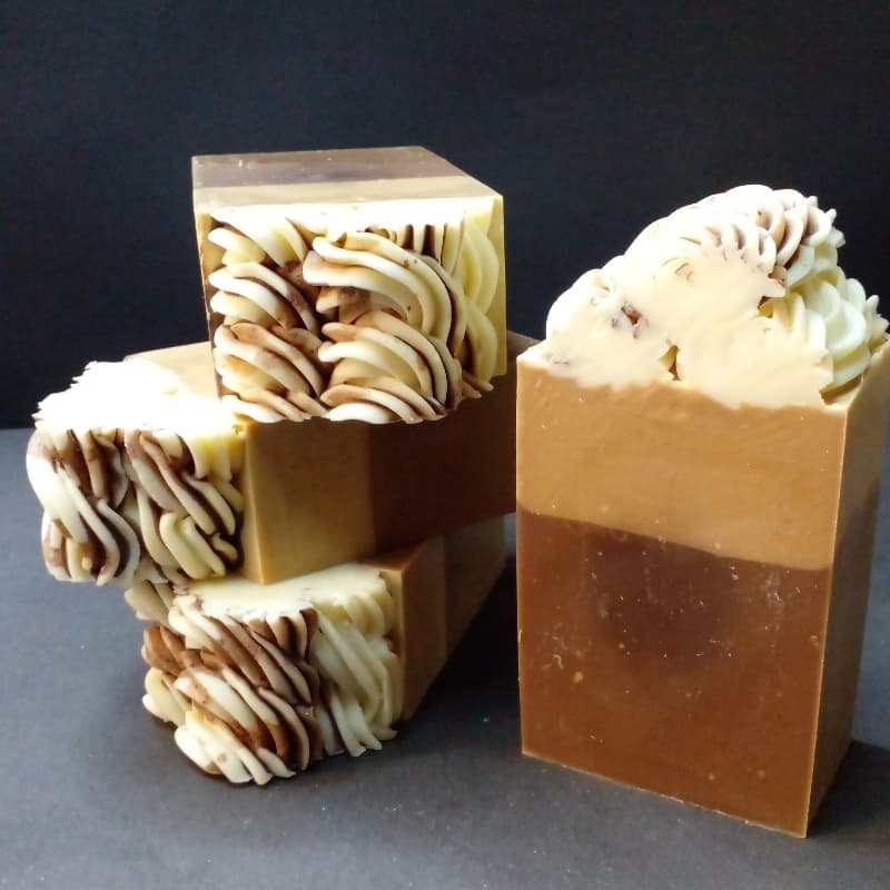 Cream Coffee Clay Cleansing Artisan Soap