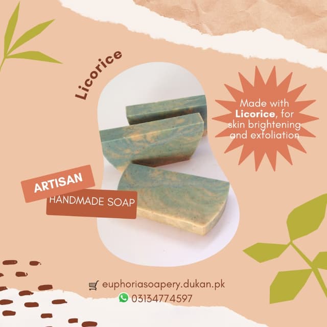 Licorice Exfoliating Soap